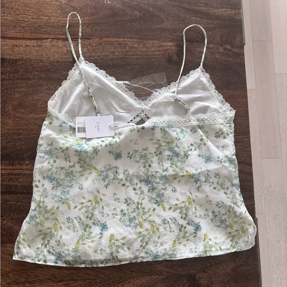 NWT Cami NYC Rochelle Tank In Eucalyptus - Picture 5 of 8